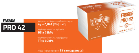 Fasada PRO 42 grubość 20 cm frezowany Fasada PRO 42 grubość 20 cm frezowany