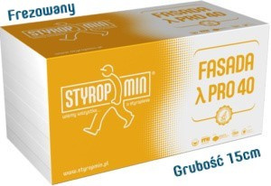 Fasada PRO 40 grubość 15 cm frezowany Fasada PRO 40 grubość 15 cm frezowany