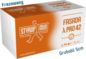 Fasada PRO 42 grubość 5 cm frezowany